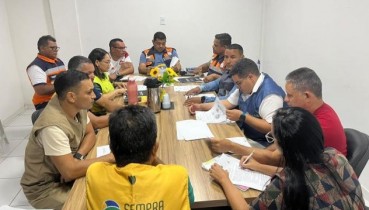DEFESA CIVIL ELABORA O PLANO PRVIO DE CONTINGNCIA PARA ESTIAGEM DE 2024.